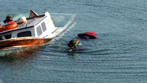Tragedia de Lesbos: Imágenes impactantes de refugiados ahogados